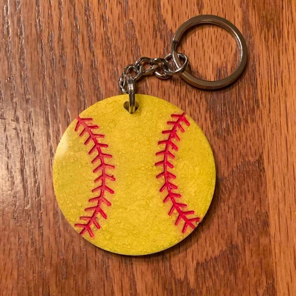 Homemade Epoxy Resin Keychain